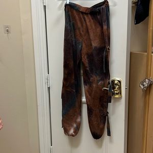 Tie dye pants